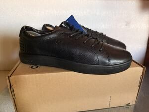 MOZO Mavi II Black Low Top Leather Chef Restaurant Work Sneakers Women Size 7